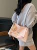 Bolsa de Ombro de Alta Qualidade Transfronteiriça para Mulheres 2026 Nova Moda Primavera e Verão Bolsa de Ombro com Corrente Bolsas Transversais Casuais