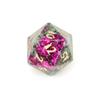 Fornecimento Direto da Fábrica de Dados Poliedros de Pedras Preciosas Vermelhas e Verdes Naturais para Jogos de Tabuleiro Dnd Dungeons & Dragons Dados de Jogo de Lazer Conjunto Z05