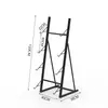 Portaesquís para Snowboard Estante de Pie para Snowboard Soporte de Rack para Monopatín de Tabla Única Estante de Almacenamiento para Doble Tabla Estante de Pared
