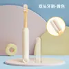 Escova de Dentes Especial para Gatos e Cachorros, Suprimentos para Pets, Cerdas Finas Macias para Limpeza de Tártaro, Ferramenta de Limpeza Oral para Pets de Cerdas Macias Dupla Face
