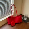 Bolso tote de nailon estilo coreano de nicho para mujer 2026, simple, de gran capacidad, ligero, moderno, bolso de hombro versátil