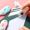 Estilete Pequeno Faca Expressa Faca de Desembalar Versão Mini Faca de Estudante Faca de Papel Abridor de Envelopes Estilete Portátil