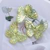 Chapado AB colorido mariposa colorida DIY hecho a mano pegamento de crema funda de teléfono pasador material epoxi Accesorios Venta al por mayor