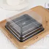 Caja de Embalaje Gruesa para Pasteles de Luna de 50-100g, Caja para Pasteles Crujientes de Yema de Huevo Snow Meiniang, Pastel de Arroz Glutinoso, Caja de Embalaje para Hornear con Carne Deshebrada y Vieiras