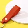 Llavero Creativo de Cuero PU Personalizado Colgante Simple para Accesorios de Bolsa Regalo de Negocios Llavero de Cuero para Coche