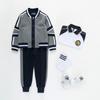 Uniforme Escolar Jardim de Infância Roupas de Jardim Roupas de Primavera e Outono Estilo Britânico Roupa Esportiva Roupas de Classe Infantil Conjunto de Uniforme Escolar para Estudantes de Faculdade e Ensino Fundamental