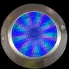 Luz para Piscina Transfronteriza, Iluminación de Pared LED Colorida de Acero Inoxidable, Bajo Voltaje 12V Control Remoto RF Impermeable Luz para Piscina