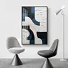 Arte de parede abstrata preta para sala de estar, uma pintura decorativa sofisticada para a parede de fundo do sofá, minimalista e luxuosa, adequada para o hall de entrada ou corredor.