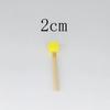 Pincel de esponja redondo para pintar cabeza de hongo sello pincel de esponja para pintar niños jardín de infantes educación temprana DIY hecho a mano frotar