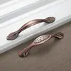 Manija de Aleación de Zinc Estilo Antiguo, Nueva Manija Redonda de Agujero Único de Cobre Antiguo Estilo Chino Estilo Europeo para Puertas de Gabinete Cajones y Armarios