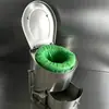 Recogedor de residuos sellado, plegable, para uso en minería, previene fugas de olor, subterráneo, sin agua, recogedor de residuos de acero inoxidable