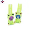 Long Zhiyu Personalizado 3D Estéreo Silicone Fluorescente Bolsa de Boneca Pingente Personalizado Borracha Engraçado Luminoso Chaveiro