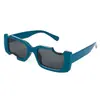 Gafas de Sol Asimétricas de Nuevo Nicho Europeas y Americanas para Hombres y Mujeres, Gafas de Montura Cuadrada, Gafas de Sol con Protección Solar 131 Rt015 1