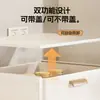 Estante de piso para horno de microondas de cocina, estante multifuncional de escritorio con cajones extraíbles en capas, estante de almacenamiento para encimera de horno