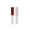 Shanyi Novo Tubo Transparente Triangular para Brilho Labial Tubo Vazio DIY Tubo para Gloss Labial Óleo Labial Materiais de Embalagem Cosmética Atacado