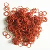 Anel O de Silicone Vermelho para Venda por Atacado Diâmetro do Fio 3,55 Diâmetro Interno 15-330 Resistente a Altas Temperaturas Impermeável Produto de Borracha de Silicone Anel de Vedação