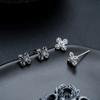 Pendientes de Loto para Hombres y Mujeres, Estilo Chino, Retro, Exquisitos, Pendientes Frescos, Pendientes Elegantes y Versátiles