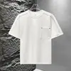 Camiseta Handsome de Manga Corta para Hombre Marca Trendy Celebridad de Internet Camiseta Nueva 2025 Ropa Handsome de Media Manga