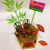 Bolsa de materiales para torre plegable Chaoshan adornos DIY hechos a mano tetera pequeña cesta de flores juego de mesa y silla