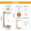 Tienda de comida japonesa taza estilo similar enfriador de vino estilo japonés dedal dispensador de goteo decantador de hielo traje de vino sake