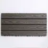 Piso para Exteriores Balcón Pavimento de Suelo Terraza Exterior Autopavimentante Renovación Empalme Impermeable Anticorrosión Madera Maciza Madera Plástica Piso de Madera