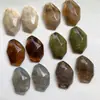 Acessórios de Patch de Resina Multifacetados Manchas de Tinta Poligonais Retrô para Brincos e Acessórios de Cabelo DIY Feitos à Mão Venda por Atacado