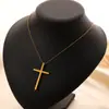 Collar colgante de titanio liso hiphop europeo y americano personalidad hiphop de club nocturno para hombres y mujeres al por mayor
