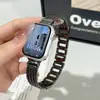 Correa universal para Apple Watch - Banda de acero metálico para correa de muñeca Apple Watch