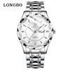 Reloj de Cuarzo para Hombre Marca Longbo Longbo 83716 Reloj Casual Breve para Parejas Reloj Impermeable para Hombre Masculino