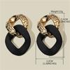 Venta transfronteriza Pendientes de cadena acrílica CCB Chapado de color UV Pendientes largos europeos y americanos Venta directa de fábrica transfronteriza
