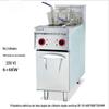 Fritadeira Elétrica Vertical Cilindro Duplo Tela Dupla DF-28 Aço Inoxidável Asas de Fritura Perna de Galinha Três Cilindros Três Tela DF-26-3 Equipamentos de Cozinha Ocidental