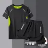 Conjunto de Traje de Baño para Hombre Estilo Nuevo Doble Capa Anti-Vergüenza Bañador de Baño Secado Rápido Shorts de Playa Traje de Baño Holgado para Aguas Termales Exportación