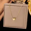 Collar Transfronterizo para Mujer, No se Desvanece, Lujo Ligero, Exquisita Cadena para Clavícula de Nicho, Joyería de Cadena para Clavícula de Alta Gama para Mujer