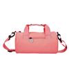 Bolso Cilíndrico de Viaje para Hombre Bolsa de Fitness Texturizada de Tela Oxford Bolsa de Equipaje Portátil Ligera para Viaje Bolso Cruzado Bolsa Deportiva