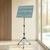 Estante de música dobrável para ensino, estante de música grande para partituras, suporte de piano, guzheng, violino, estante de música para guitarra