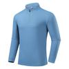 Top deportivo de manga larga de secado rápido para pareja, con media cremallera para hombre, para fitness, sudor, correr, entrenamiento, ropa para ciclismo al aire libre en primavera y otoño