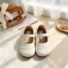 Zapatos Pequeños de Cuero con Encaje Estilo Mori Lolita para Niñas 2026 Nuevo Estilo Primavera/Otoño para Bebés y Niños Zapatos de Vestir Moda Coreana