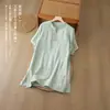Falda Bordada Artística de Algodón y Lino Vintage para Mujer, Falda de Corte A Bordada Holgada Estilizadora Estilo Chino con Dobladillo Ancho