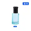 Botella Octagonal de Vidrio con Bola Rodante 12ml Botella Dispensadora de Aceite Esencial Botella de Muestra de Perfume Portátil de Colores Bola Rodante Masajeadora Botella de Aceite Esencial
