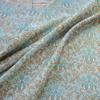 [Linterna Yulong] Nuevo tejido de servicio de Año Nuevo teñido con hilo azul claro chino Chaqueta retro Chaleco imitación Song Tejido jacquard