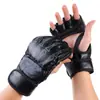 Luvas de Boxe Meio Dedo Adulto Treino Sanda Luta Mma Ufc Luta Muay Thai Luta Saco de Pancadas Luvas de Boxe Masculinas e Femininas
