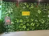 Pared Vegetal de Simulación Pared de Plantas Verdes Pared de Flores Pared de Fondo de Plantas Verdes Decoración de Cabecera de Puerta Flores Artificiales Césped de Plástico Decoración de Pared Paquete