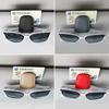 Soporte para gafas de sol para vehículos utilitarios transfronterizos, caja para los ojos, clip creativo para guardar la visera del coche, clip para gafas de coche