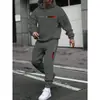 Conjunto de Sudadera con Capucha Casual Holgada de Moda Nueva para Mujer, Comercio Exterior Europeo y Americano Transfronterizo, Tallas Grandes para Mujer