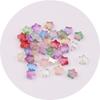 Estrella de cinco puntas de 8 mm agujero recto agujero vertical esmerilado estrella pequeña estrella de cinco puntas esmalte de color antiguo horquilla borla diy hecho a mano cuentas sueltas