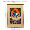 Buda Yuan Hui Nepal Pintado à Mão "Rei Imóvel Ming" Thangka Pintura de Parede Entrada do Estudo Pintura Decorativa