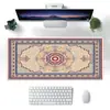 Mouse Pad, Ampliado e Espessado com Borda Reforçada, Tamanho Grande para Uso no Escritório, Mousepad de Alta Qualidade para Meninas, Protetor de Mesa Resistente a Manchas
