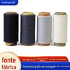 Fio de Algodão Reciclado Dupla Finalidade Tricô/Tear Colorido Oe Fio Fiado Mistura de Algodão Poliéster Certificação GRS e Várias Especificações Venda Direta de Fábrica