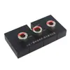 Localizador de Taladro Tres en Uno Abridor de Agujeros para Conector de Tarugo de Mueble Herramienta de Taladrado para Carpintería para Unir Tableros