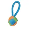 Juguete para Mascotas de Cuerda de Algodón Duradera Juguete Interactivo para Masticar para Perros